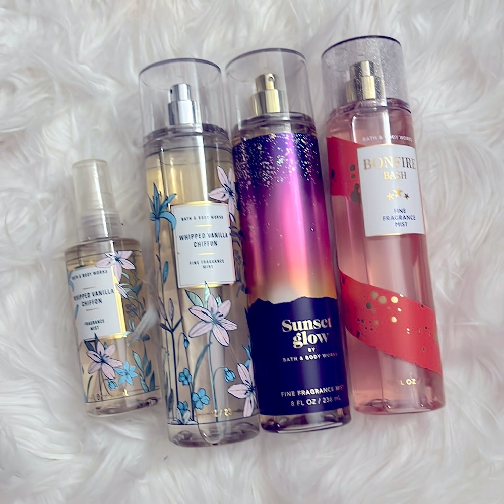 Bath and body works bundle! 3 FFM and one travel size!